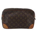 LOUIS VUITTON Monogram Compiegne 28 Clutch Bag M51845 LV Auth BA6352-2