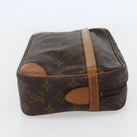 LOUIS VUITTON Monogram Compiegne 28 Clutch Bag M51845 LV Auth BA6352