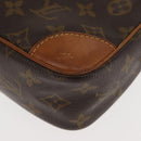LOUIS VUITTON Monogram Compiegne 28 Clutch Bag M51845 LV Auth BA6352-8