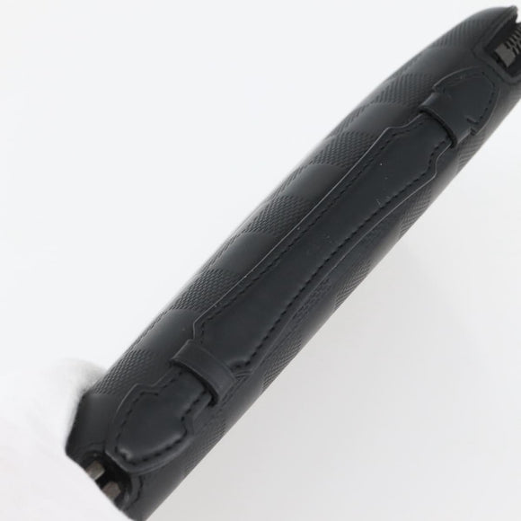 LOUIS VUITTON Damier Infini Organizer Atholl Bag Black N41382 LV Auth BA6356