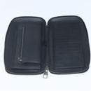 LOUIS VUITTON Damier Infini Organizer Atholl Bag Black N41382 LV Auth BA6356-10
