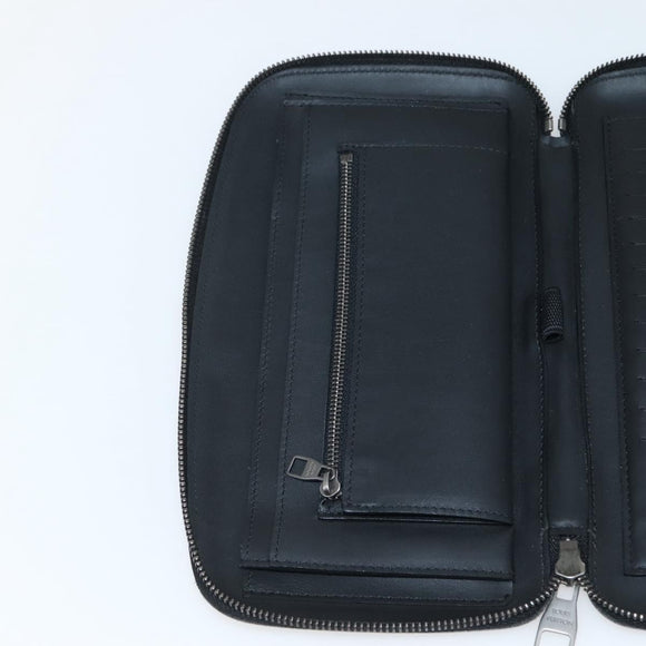 LOUIS VUITTON Damier Infini Organizer Atholl Bag Black N41382 LV Auth BA6356