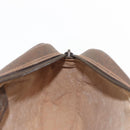 GUCCI GG Supreme Web Sherry Line Clutch Bag Beige Gold 156 01 034 Auth BA6357-18