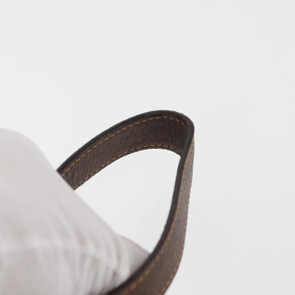 GUCCI GG Supreme Web Sherry Line Clutch Bag Beige Gold 156 01 034 Auth BA6357