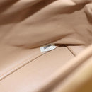 CHANEL Matelasse Shoulder Bag Lamb Skin Beige CC Auth BA6358-12