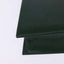 Christian Dior Shoulder Bag Leather Green Gold Auth BA6365-15