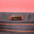 LOEWE Velazquez Hand Bag Leather Red Gold Auth BA6367-18