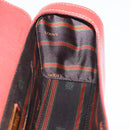 LOEWE Velazquez Hand Bag Leather Red Gold Auth BA6367-19