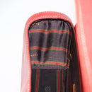 LOEWE Velazquez Hand Bag Leather Red Gold Auth BA6367-20