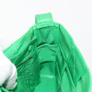 BOTTEGA VENETA MAXI INTRECCIATO Cassette Shoulder Bag Leather Green Auth BA6369-19