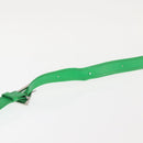 BOTTEGA VENETA MAXI INTRECCIATO Cassette Shoulder Bag Leather Green Auth BA6369-8