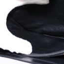 CELINE C Sulky Shoulder Bag Canvas Black Gold Auth BA6371-18