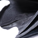 CELINE C Sulky Shoulder Bag Canvas Black Gold Auth BA6371-21