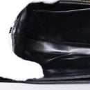 CELINE Horse Carriage Shoulder Bag Leather Navy Gold Auth BA6372-20