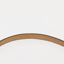 Christian Dior Shoulder Bag Leather Beige Gold Auth BA6375-8