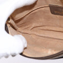 GUCCI GG Supreme Shoulder Bag PVC Beige Gold 904 02 020 Auth BA6380-18