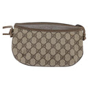 GUCCI GG Supreme Shoulder Bag PVC Beige Gold 904 02 020 Auth BA6380-3