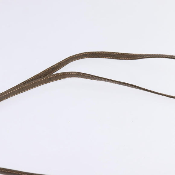 GUCCI GG Supreme Shoulder Bag PVC Beige Gold 904 02 020 Auth BA6380