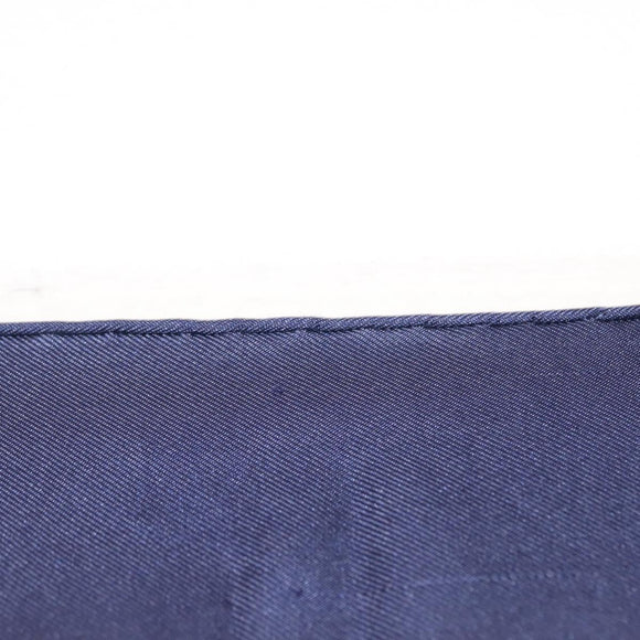 HERMES Carre 90 Scarf ""WASHINGTON'S CARRIAGE"" Silk Navy Auth BA6382