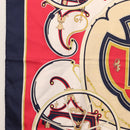 HERMES Carre 90 Scarf ""WASHINGTON'S CARRIAGE"" Silk Navy Auth BA6382-6
