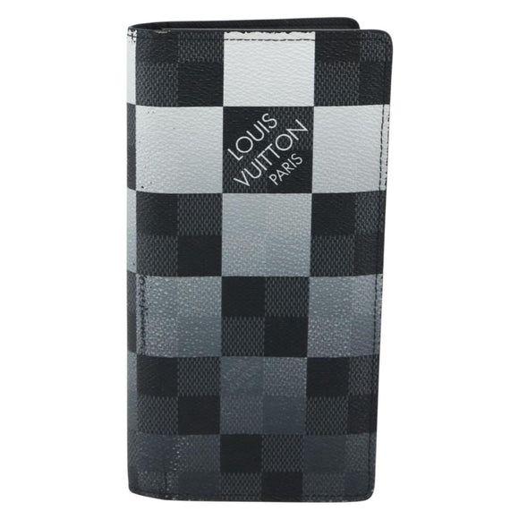 LOUIS VUITTON Damier Graphite Giant Portefeuille Blaza NM N40415 Auth BA6385