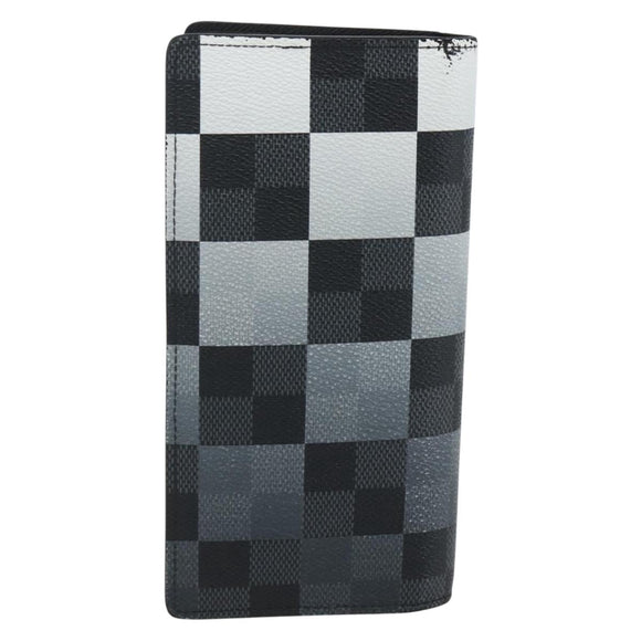 LOUIS VUITTON Damier Graphite Giant Portefeuille Blaza NM N40415 Auth BA6385