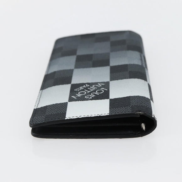 LOUIS VUITTON Damier Graphite Giant Portefeuille Blaza NM N40415 Auth BA6385