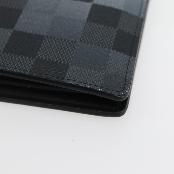 LOUIS VUITTON Damier Graphite Giant Portefeuille Blaza NM N40415 Auth BA6385