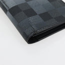 LOUIS VUITTON Damier Graphite Giant Portefeuille Blaza NM N40415 Auth BA6385-7