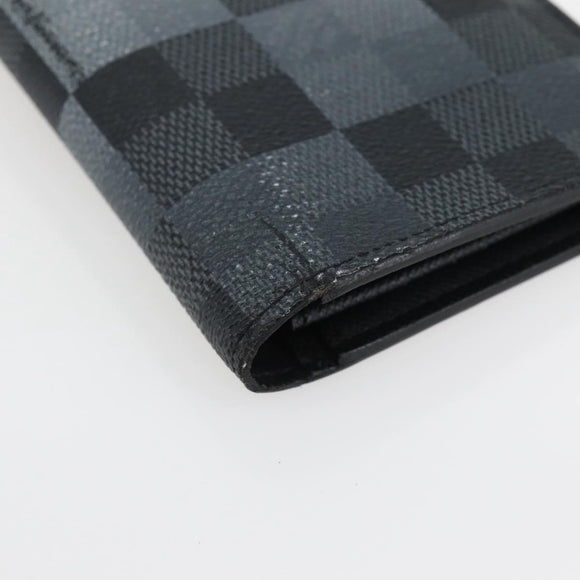 LOUIS VUITTON Damier Graphite Giant Portefeuille Blaza NM N40415 Auth BA6385