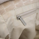 CHANEL New Travel Line Tote Bag Nylon Pink Silver CC Auth BA6389-15