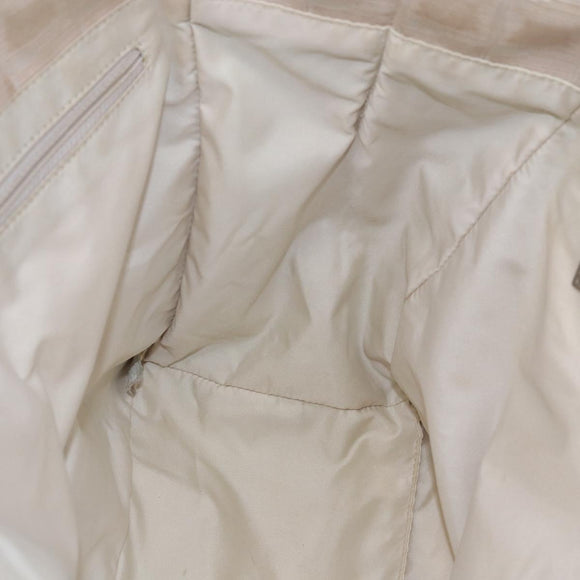 CHANEL New Travel Line Tote Bag Nylon Pink Silver CC Auth BA6389