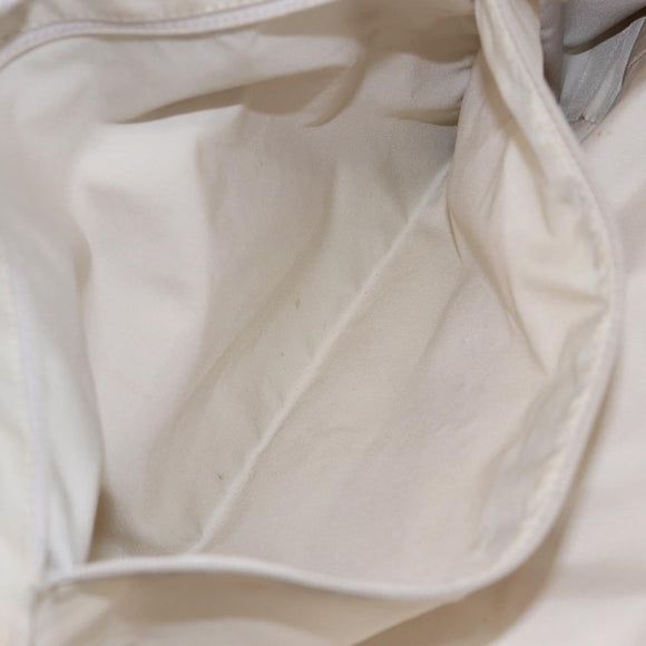 CHANEL New Travel Line Tote Bag Nylon Pink Silver CC Auth BA6389