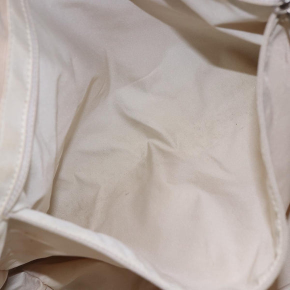 CHANEL New Travel Line Tote Bag Nylon Pink Silver CC Auth BA6389