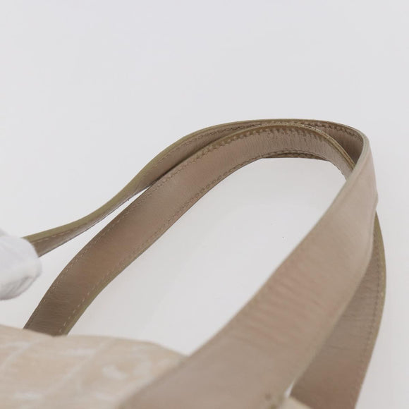 CHANEL New Travel Line Tote Bag Nylon Pink Silver CC Auth BA6389