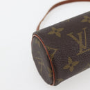 LOUIS VUITTON Monogram Papillon Pouch LV Auth BA6391-15