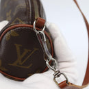 LOUIS VUITTON Monogram Papillon Pouch LV Auth BA6391-9