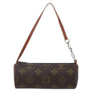 LOUIS VUITTON Monogram Papillon Pouch LV Auth BA6391-13