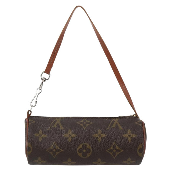 LOUIS VUITTON Monogram Papillon Pouch LV Auth BA6391