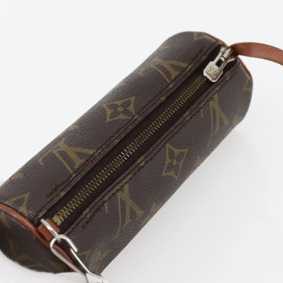 LOUIS VUITTON Monogram Papillon Pouch LV Auth BA6391