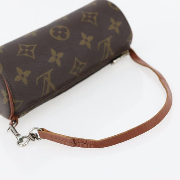 LOUIS VUITTON Monogram Papillon Pouch LV Auth BA6391