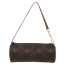 LOUIS VUITTON Monogram Papillon Pouch LV Auth BA6393-13