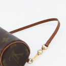 LOUIS VUITTON Monogram Papillon Pouch LV Auth BA6393-8