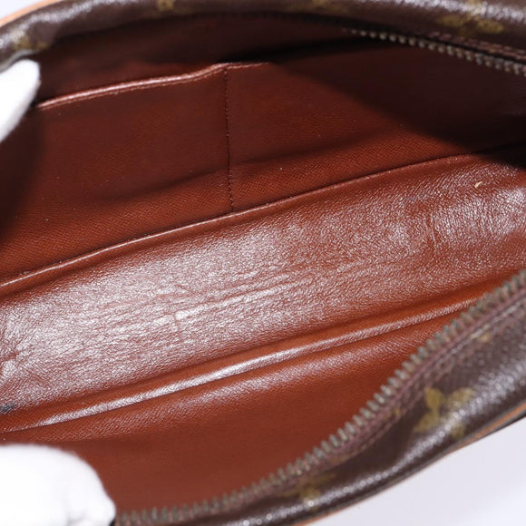 LOUIS VUITTON Monogram Compiegne 28 Clutch Bag M51845 LV Auth BA6396