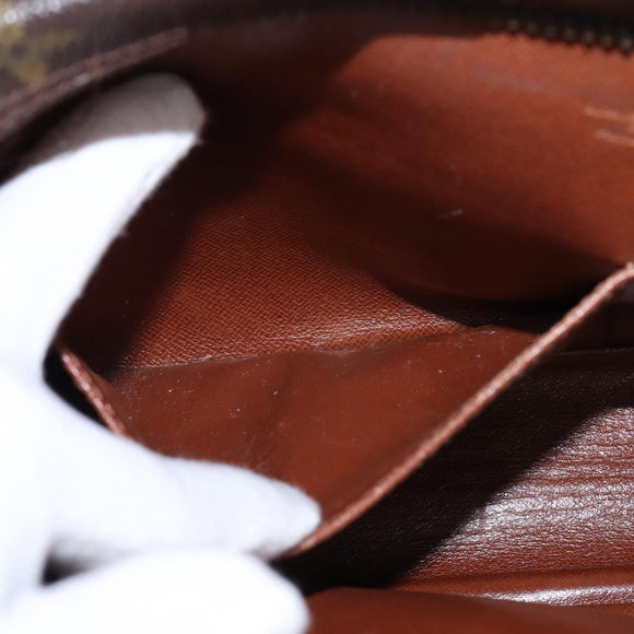 LOUIS VUITTON Monogram Compiegne 28 Clutch Bag M51845 LV Auth BA6396