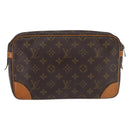 LOUIS VUITTON Monogram Compiegne 28 Clutch Bag M51845 LV Auth BA6396-2