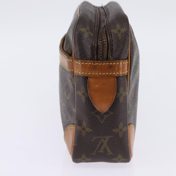 LOUIS VUITTON Monogram Compiegne 28 Clutch Bag M51845 LV Auth BA6396