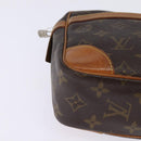 LOUIS VUITTON Monogram Compiegne 28 Clutch Bag M51845 LV Auth BA6396-8