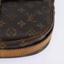 LOUIS VUITTON Monogram Jeune Fille GM Shoulder Bag M51225 LV Auth BA6398-16