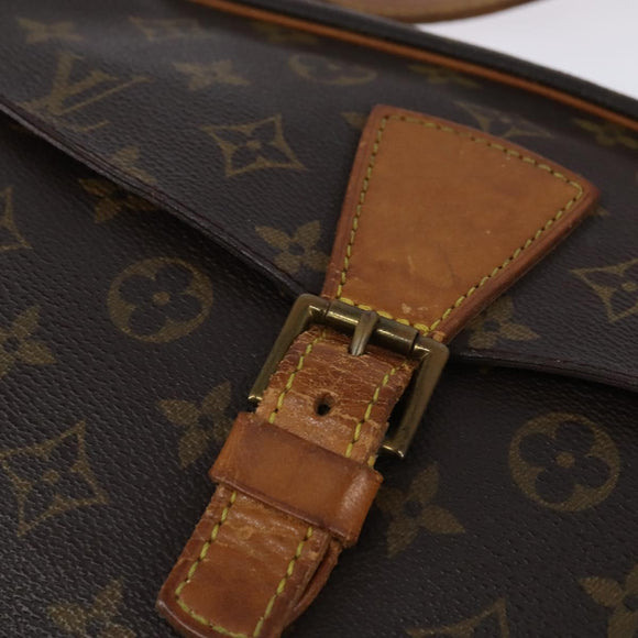 LOUIS VUITTON Monogram Jeune Fille GM Shoulder Bag M51225 LV Auth BA6398